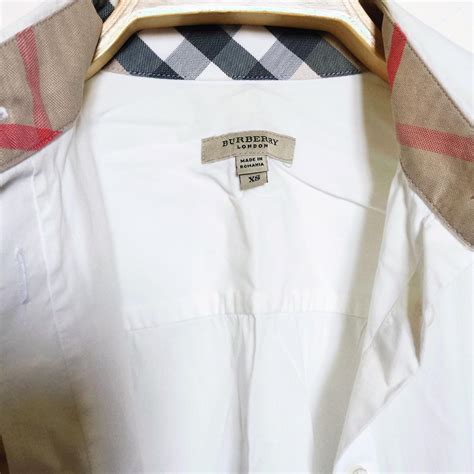 camicia burberry bianca donna